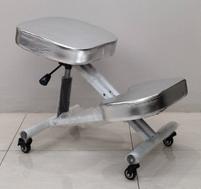 Ergonomic Chair - Silver - Courier Fee R165