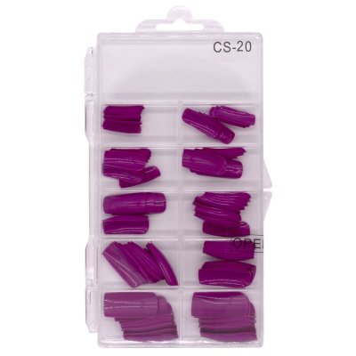 100 x Tips - FCS20 - Neon Purple - Full