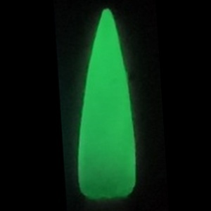 15ml Gel Polish - Top Coat - Glow Green
