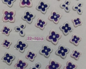 3D Nail Art Sticker - Flower - 22-TG13