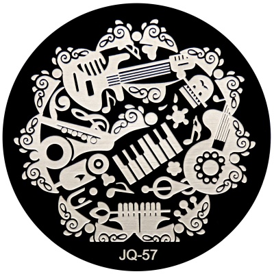 Nail Art Metal Disk - Round - JQ Series - #57