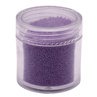Jar Art - Beads - Purple