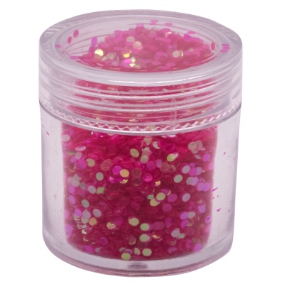 Jar Art - Spangles - Bright Pink - Large