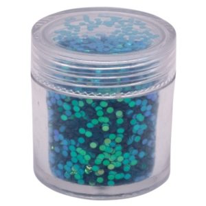 Jar Art - Spangles - Blue - Large