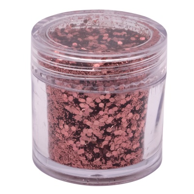Jar Art - Mix Glitter - Rose Gold (007A)