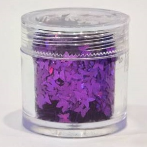 Jar Art - Butterfly - Purple