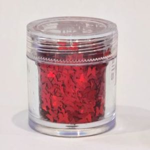 Jar Art - Butterfly - Red