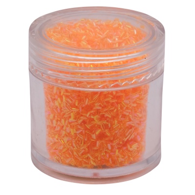 Jar Art - Glitter Tube - 29 - Neon Orange