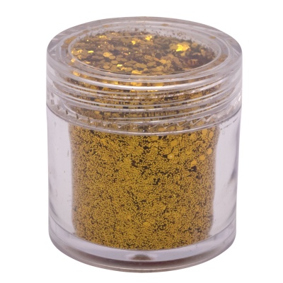 Jar Art - Glitter Gold - Fine + Rough