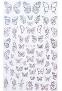 3D Sticker - Siler Butterfly - ZY-036