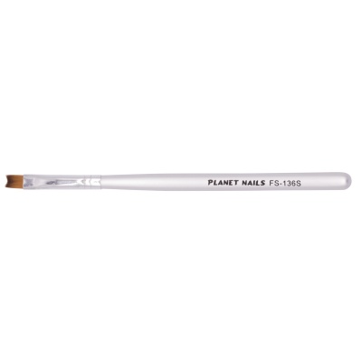 Gel Brush French Smile – Silver Wooden Handle
