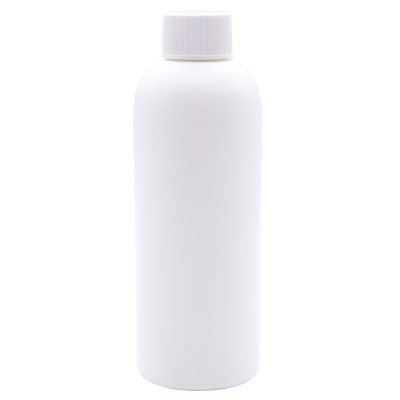 Plastic Bottle + Cap  Empty (White) - 200ML