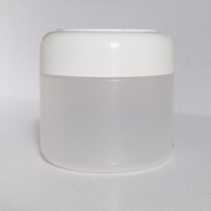 J3 - 225ml Empty Jar (Clear Jar + White Lid)