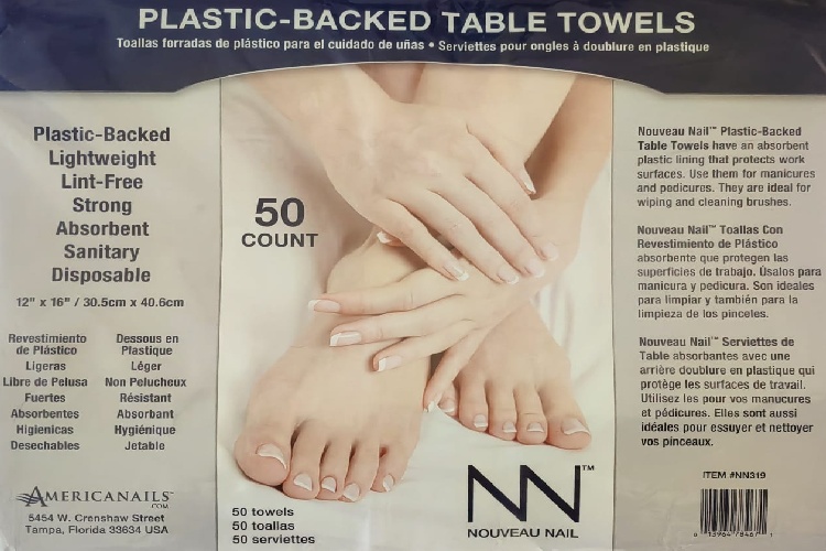NN Plastic Backed Table Towels (50)