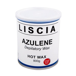 Liscia - 800g Hot Wax - Blue Azulene