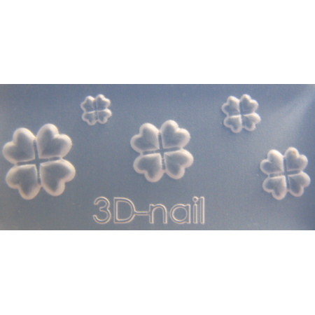 3-D Mould SI002 Four-leaved Clover