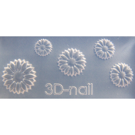 3-D Mould SI003 French Chrysanthemum